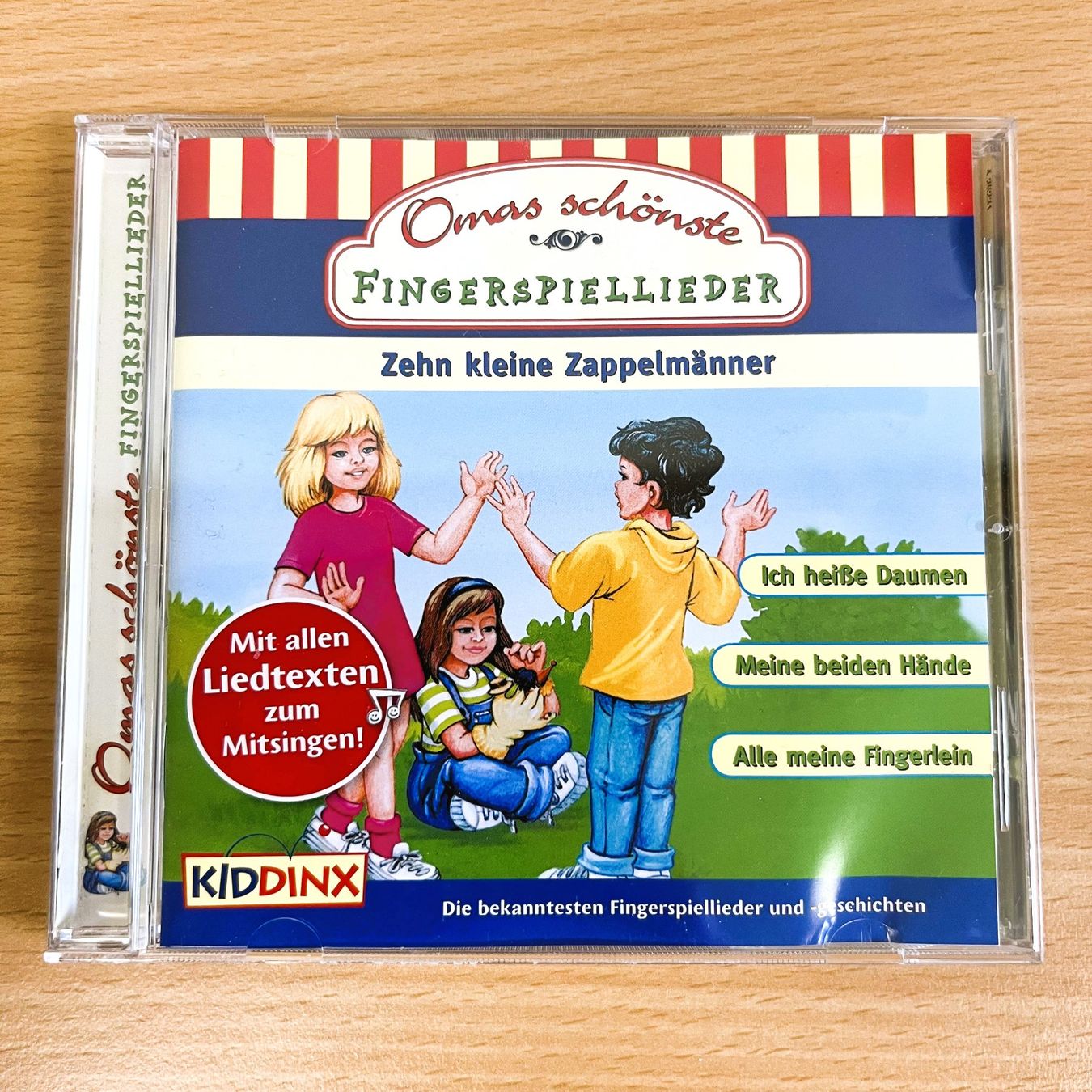 CDs: CD - Omas schönste Fingerspiellieder – Gebraucht aus Amlikon-Bissegg von riestig