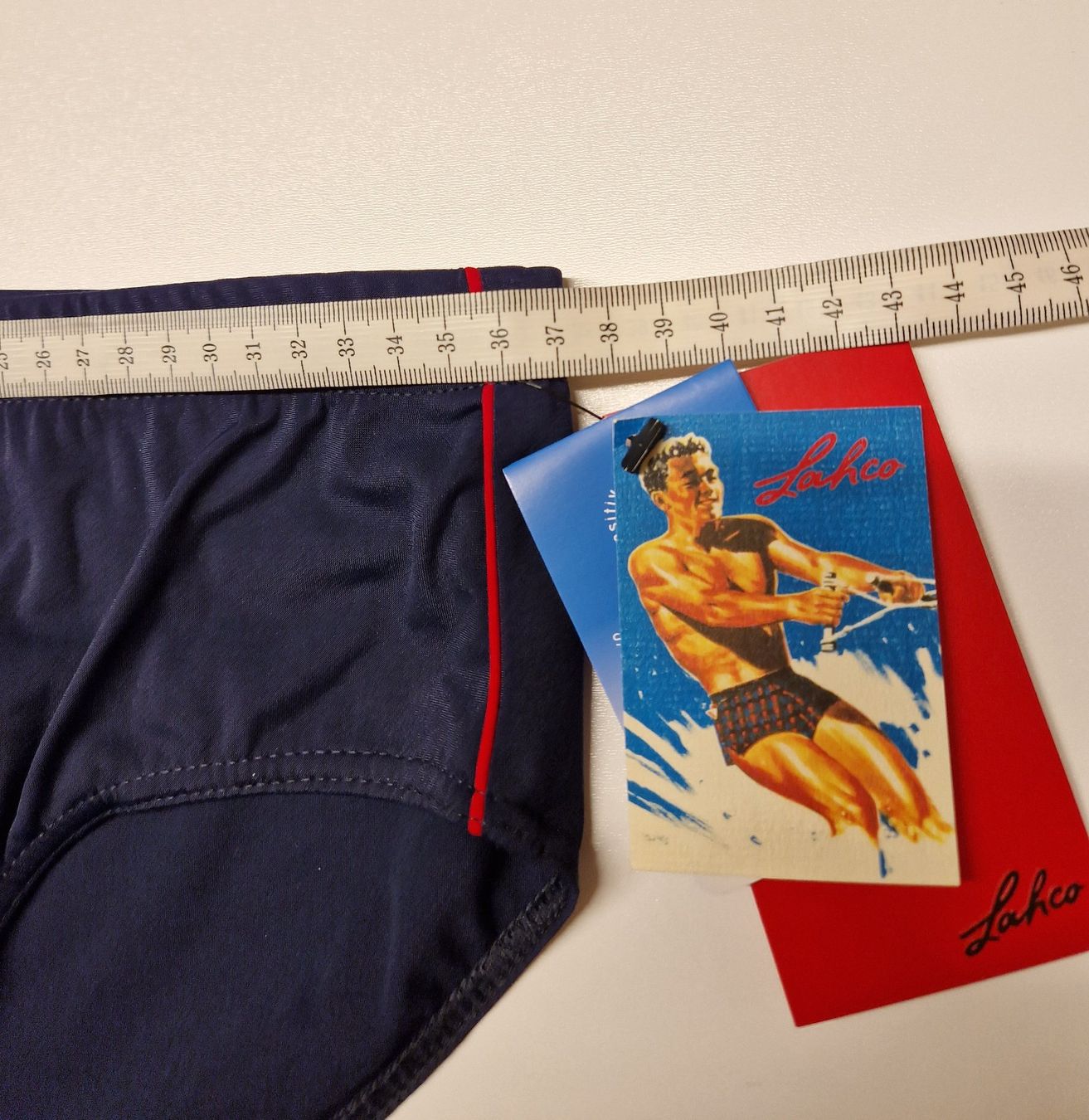 Lahco Costumi da bagno: Badehose Herren M Navy / Rabatt 50% - 70%!!! – Nuovo e nell'imballaggio originale da Braunau venduto da Brand-Store 7