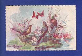 OISEAU - Oiseaux et papillons - Mary Golay