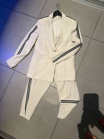 Brunello Cucinelli Damen Hosenanzug Weiss – Luxus – Made in 