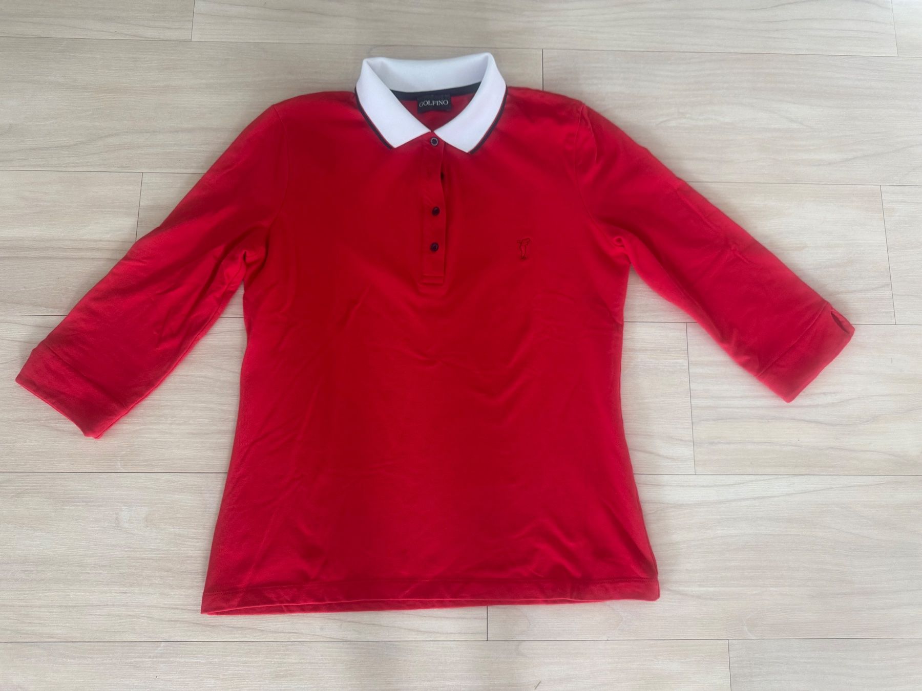 Polo-Shirts: Golfino Pullover rot 3/4 Arm Gr.42 NEU – Neu (gemäss Beschreibung) aus Zollikon von dorean 1