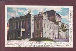 Gruss aus ZÜRICH - Stadttheater - 1905