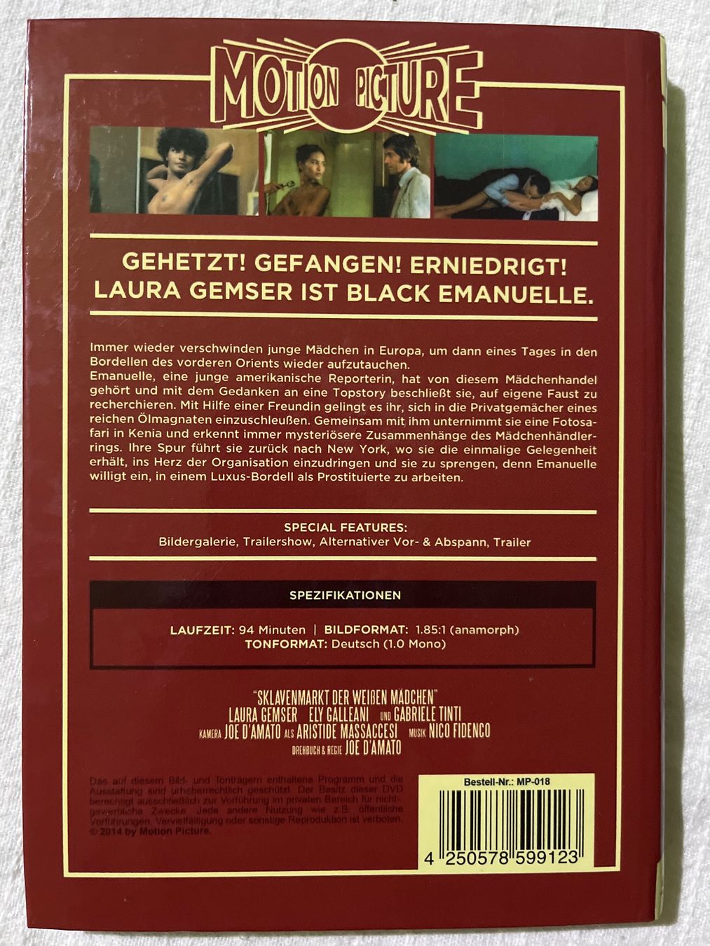 Tutti i DVDs: Sklavenmarkt der weissen Mädchen – Usato da Basel venduto da patku79 1