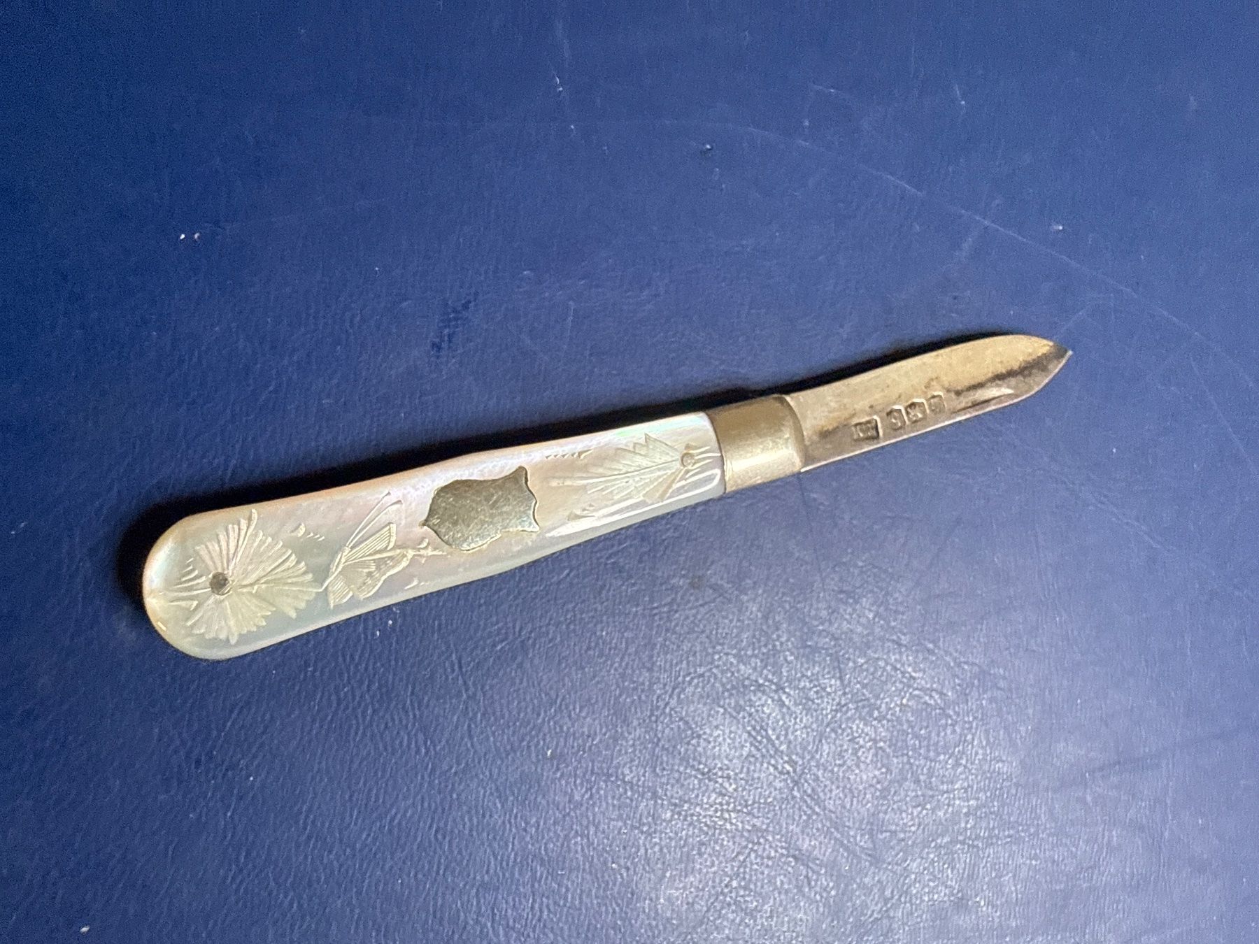 Taschenmesser: Antike Sackmesser echt Silber – Gebraucht aus Derendingen von iven70
