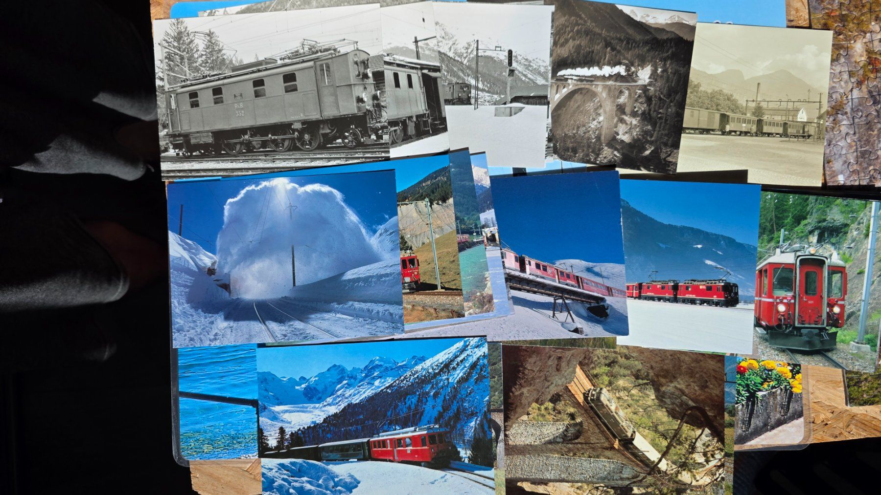 Ansichtskarten: Lot de cartes postales de trains – Gebraucht aus Donneloye von bls1981 1