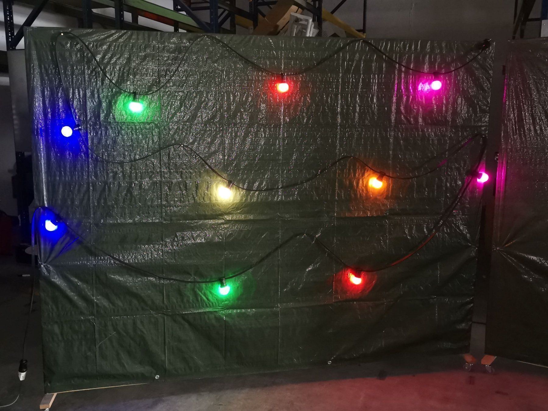 Lichterketten & Leisten: 40m Illu Lichterkette, mit LED vom Fachmann – Neu und originalverpackt aus Sulz LU von Elektrofachverkauf 7