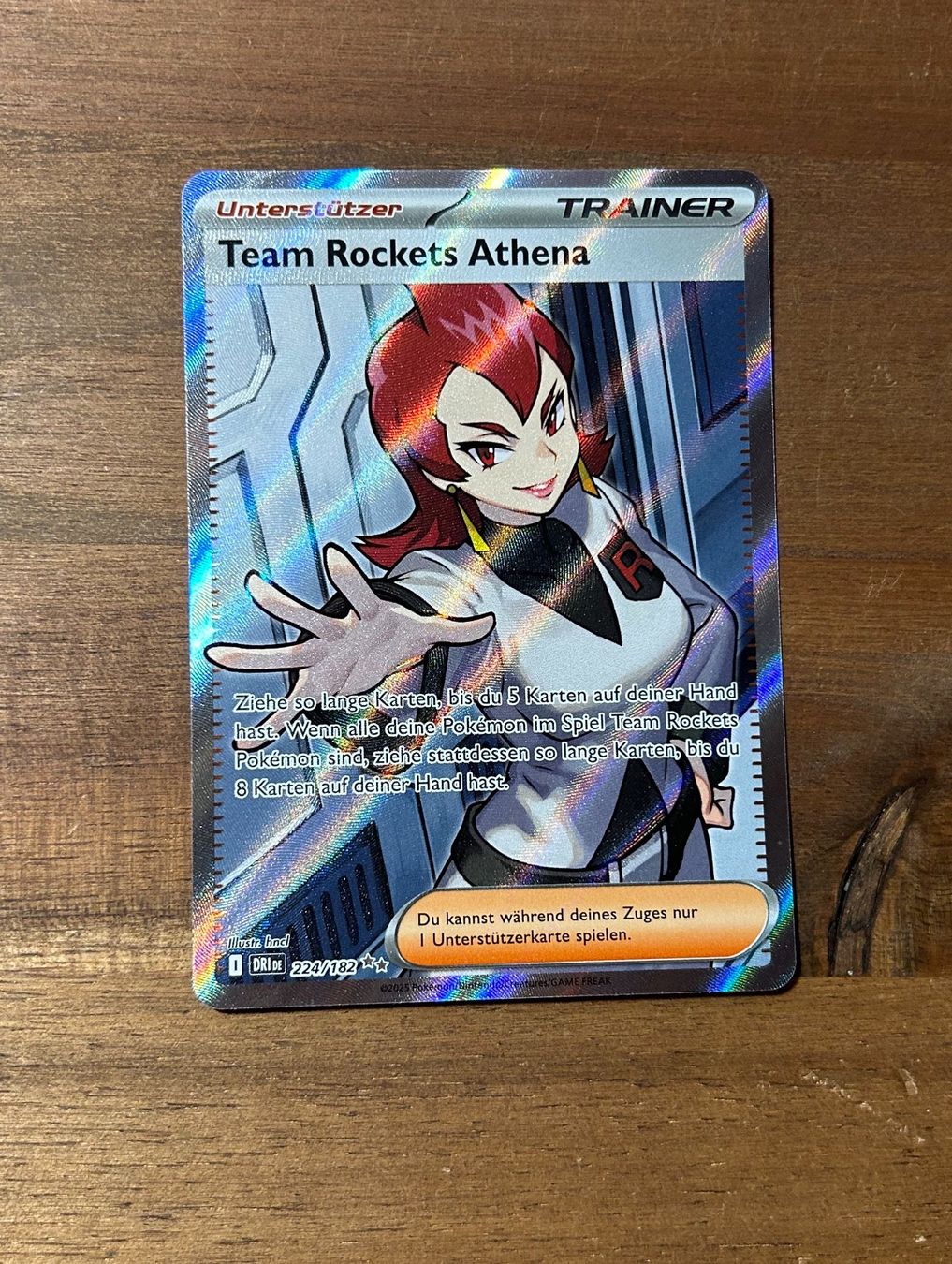 Pokémon Sammelbilder & Trading cards: Pokémon Karte Team Rockets Athena – Gebraucht aus Schötz von Jekyll666