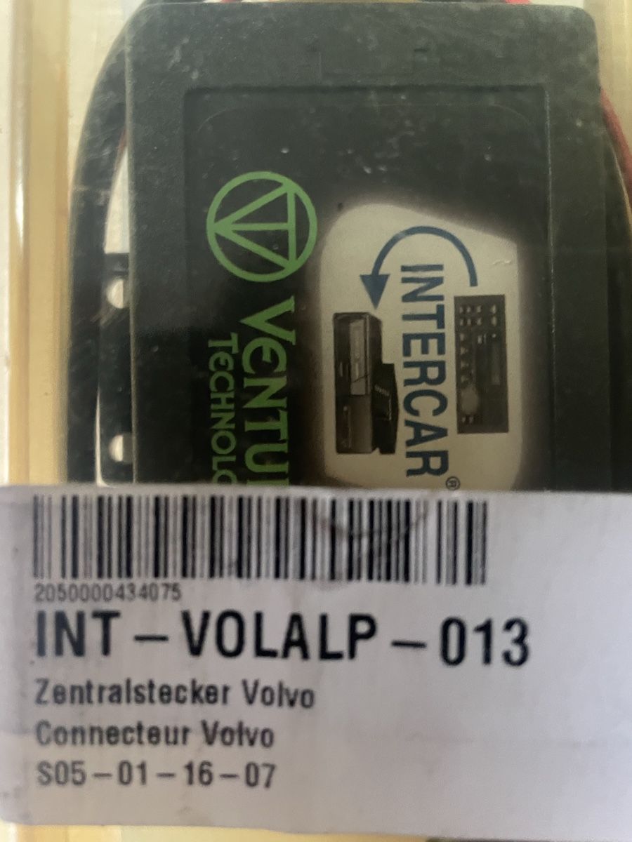 Alpine Radio: Intercar - Connecteur interface Volvo -> chargeur CD ALPINE – Nuovo e nell'imballaggio originale da Denges venduto da Ricautomotive 4