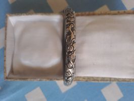 Bracelet Chine Bambou argent