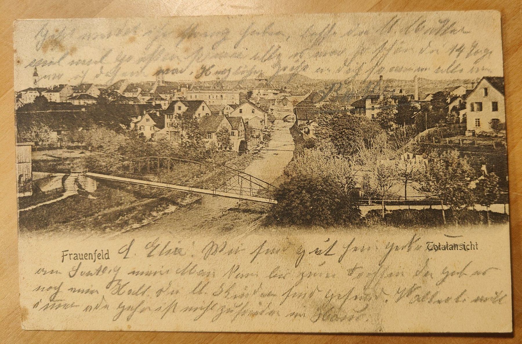 Cartoline postali: Frauenfeld um 1900 – Usato da St. Erhard venduto da Chaeferli6