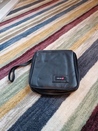 Originall Swissair Aufbewahrungstasche für CDs
