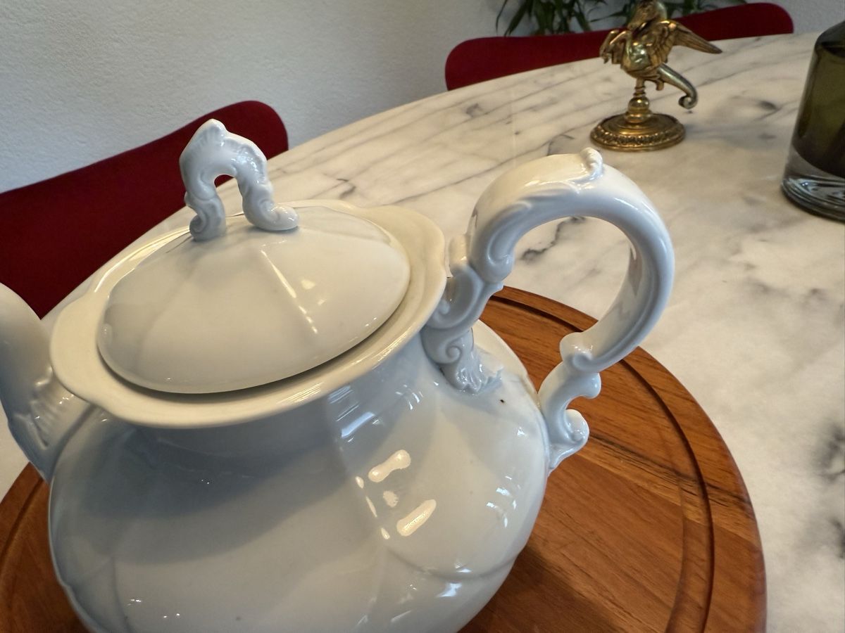 Teiere: Antike Teekanne aus Meissen – Usato da Aarburg venduto da Yula24 5