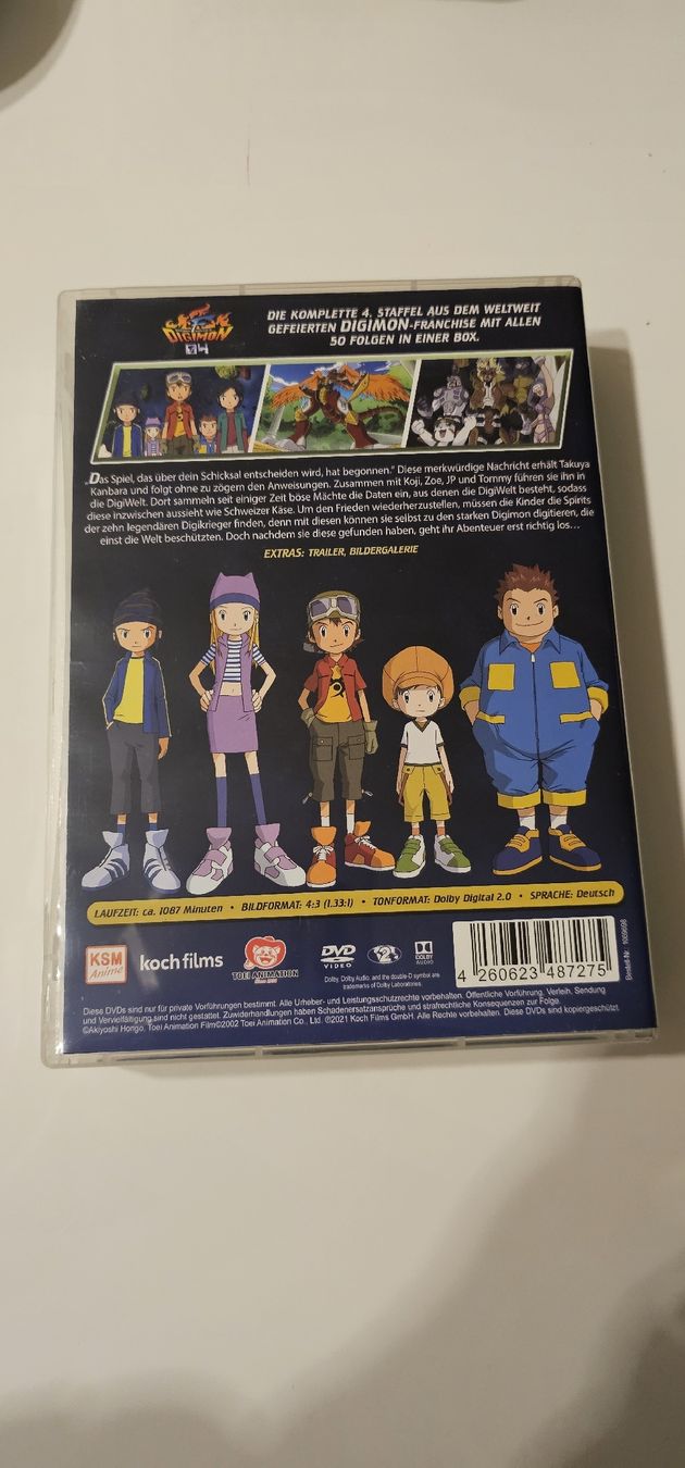 Tous les DVDs: Digimon Frontier 4.Staffel komplett – D'occasion à Kriens par Merida67 1