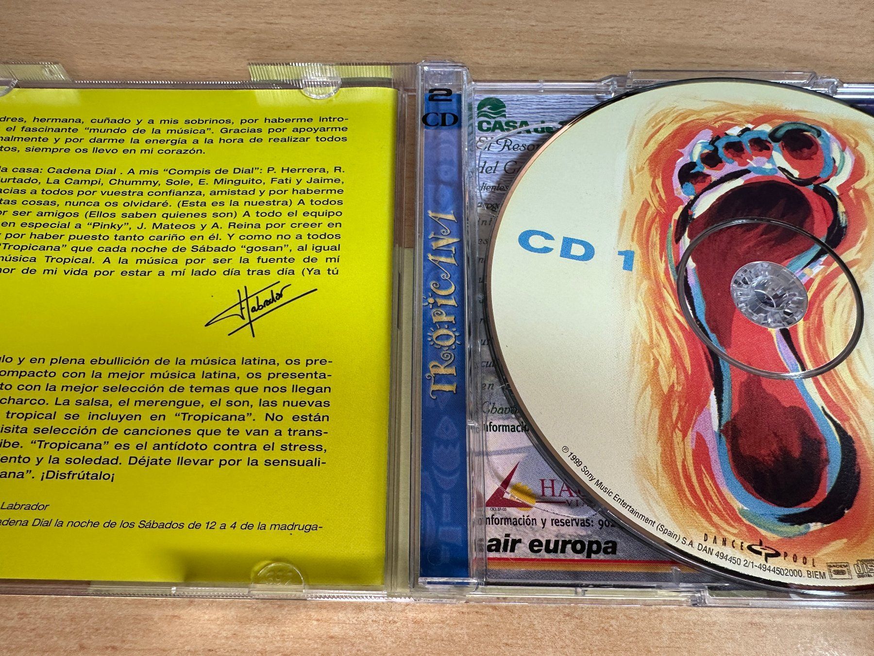 CD: J3 Various – Tropicana - 2 CD – Usato da Rikon im Tösstal venduto da Alpenmutz 2
