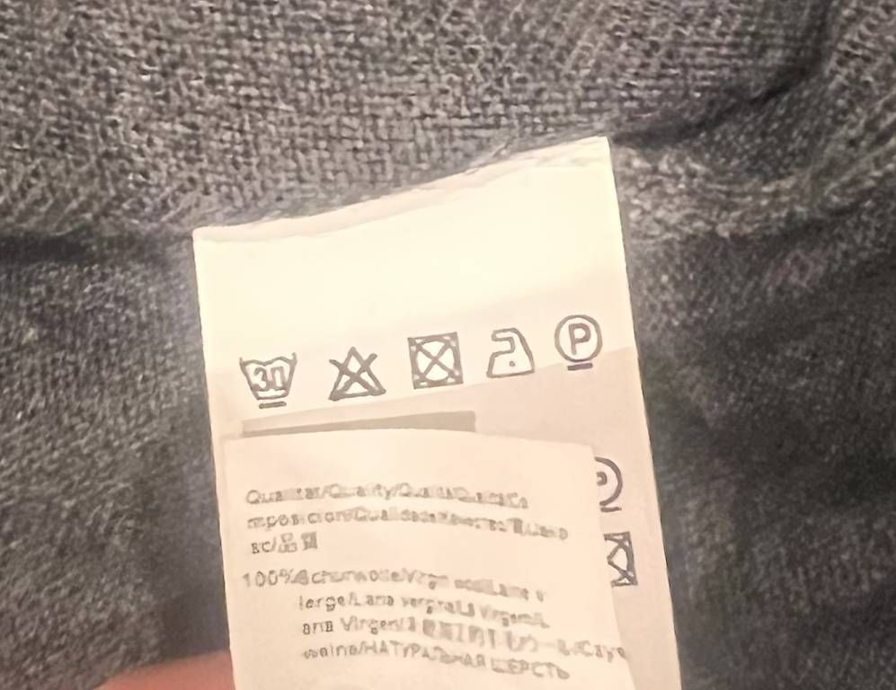 Hugo Boss Maglioni & Felpe: HUGO , grauer Wollpullover  Gr.L – Usato da Kilchberg ZH venduto da SyFo286 3