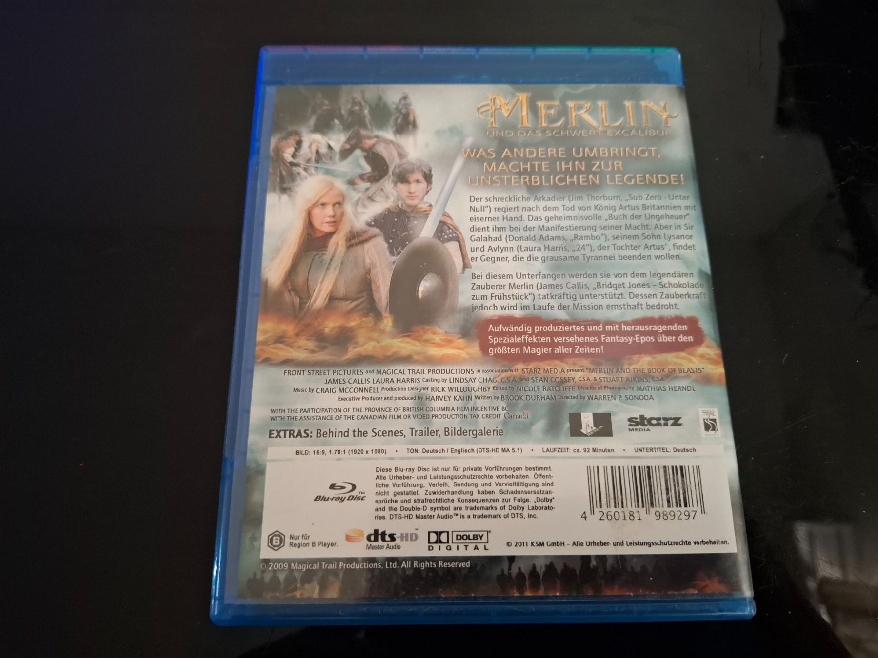 Tutti i DVDs: Merlin und das Schwert Excalibur – Usato da Frauenfeld venduto da Frankenstein01 1