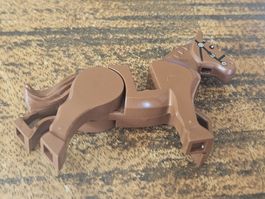 lego Reddish Brown Horse, 10352c01pb01