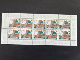 Deutsche Post Kleinbogen ** und gest. 1000 Jahre Que  (4380)