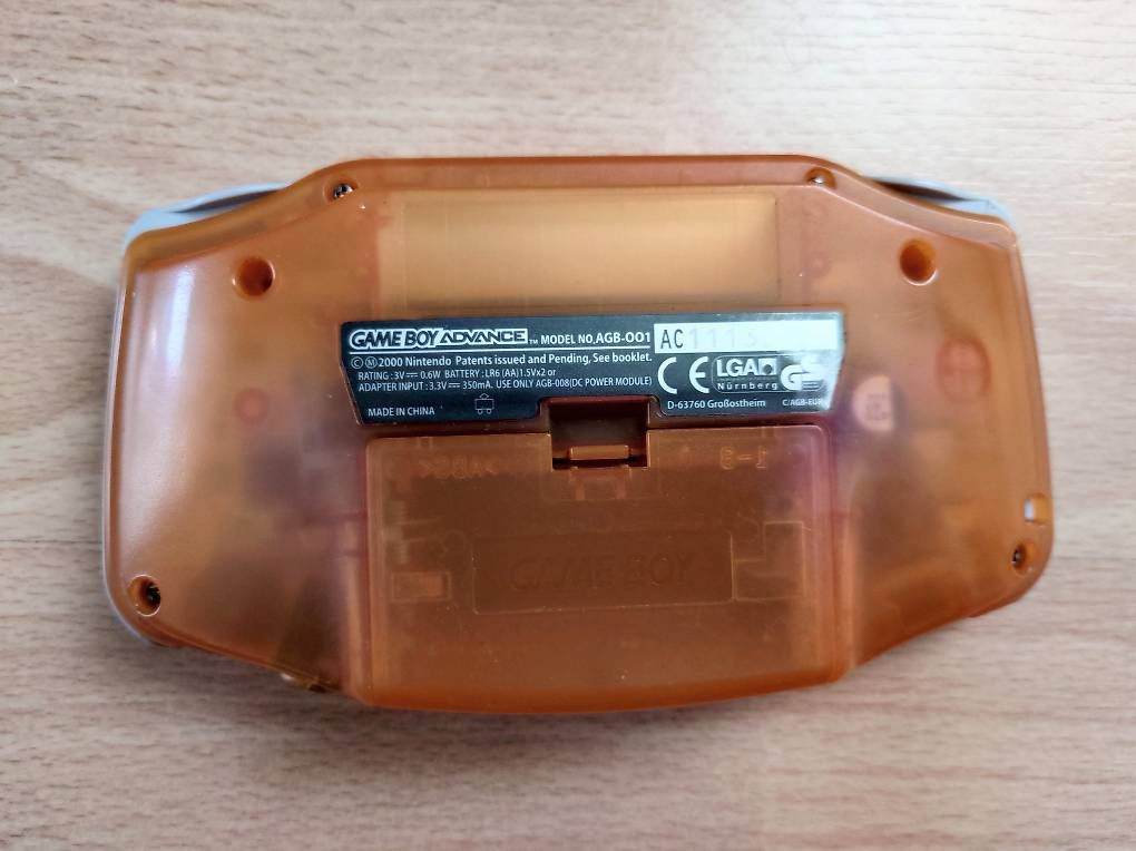 Nintendo Console: Gameboy Advance orange transparent – Usato da Leuzigen venduto da Darcry 1
