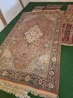 grosser Seidenteppich neuwertig 171 x 295  Orientteppich