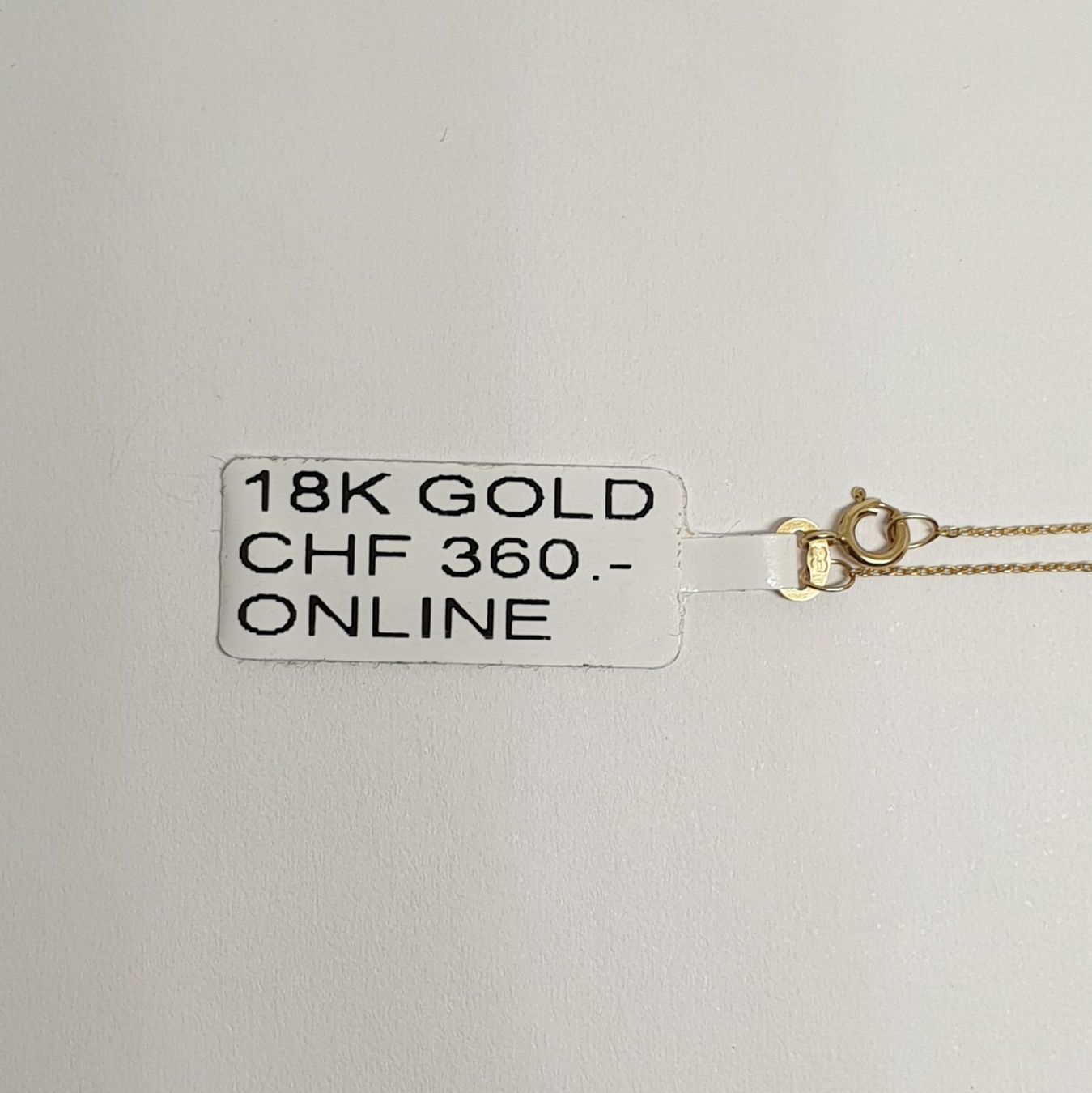 Catenine: Echt 18K Gold Collier – Usato da Luzern venduto da luzerngoldhaus 1