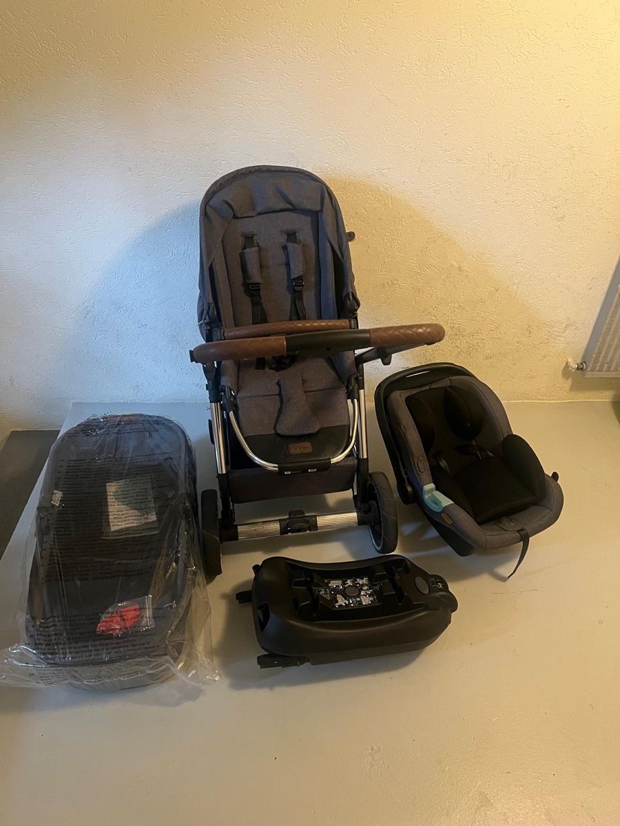 ABC Design Carrozzine: Viper ABC Maxi Cosi 3 in 1 mit ISOFIX Adapter – Usato da Tagelswangen venduto da milebros 1
