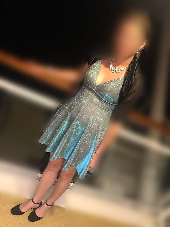 Vestiti: Wunderschönes Glitzerkleid Gr. S und passendes Schmuckset – Usato da Kloten venduto da dkra 4