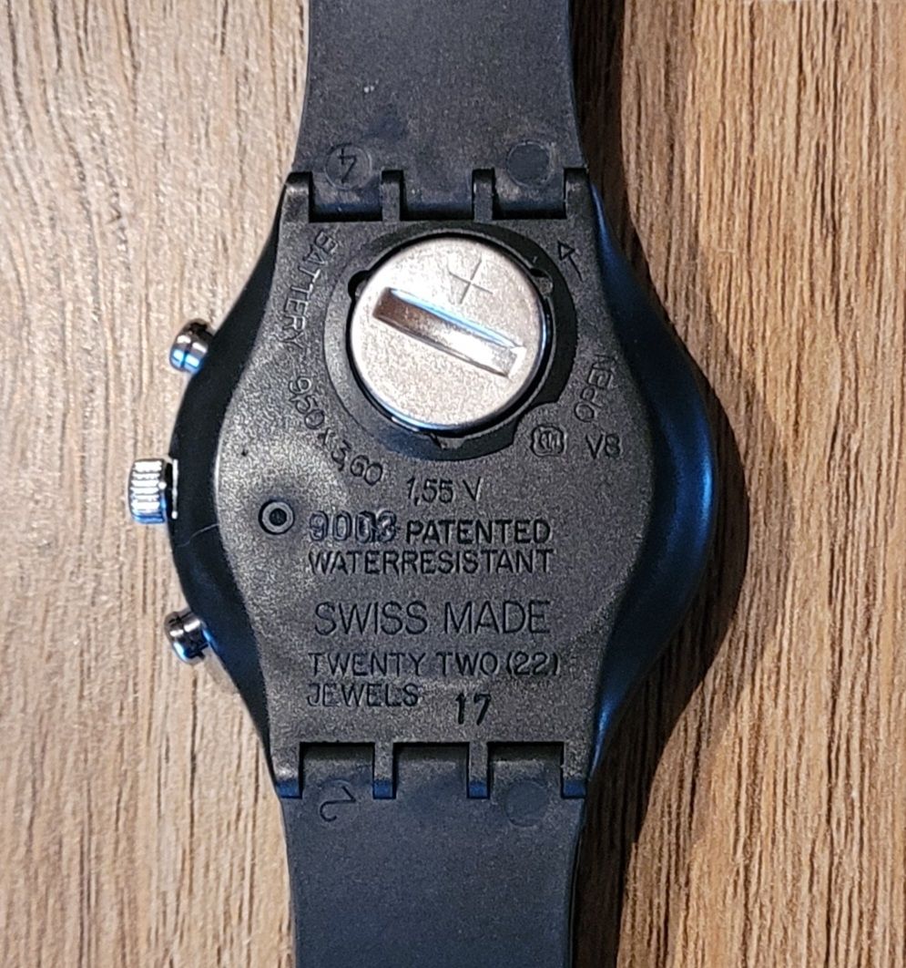 Swatch Orologi: Swatch Chrono "Black Friday" SCB 100, 1991 – Nuovo (secondo la descrizione) da Villmergen venduto da homa76 2