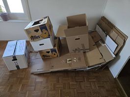 Umzugskisten Gebraucht ca. 23 Stück