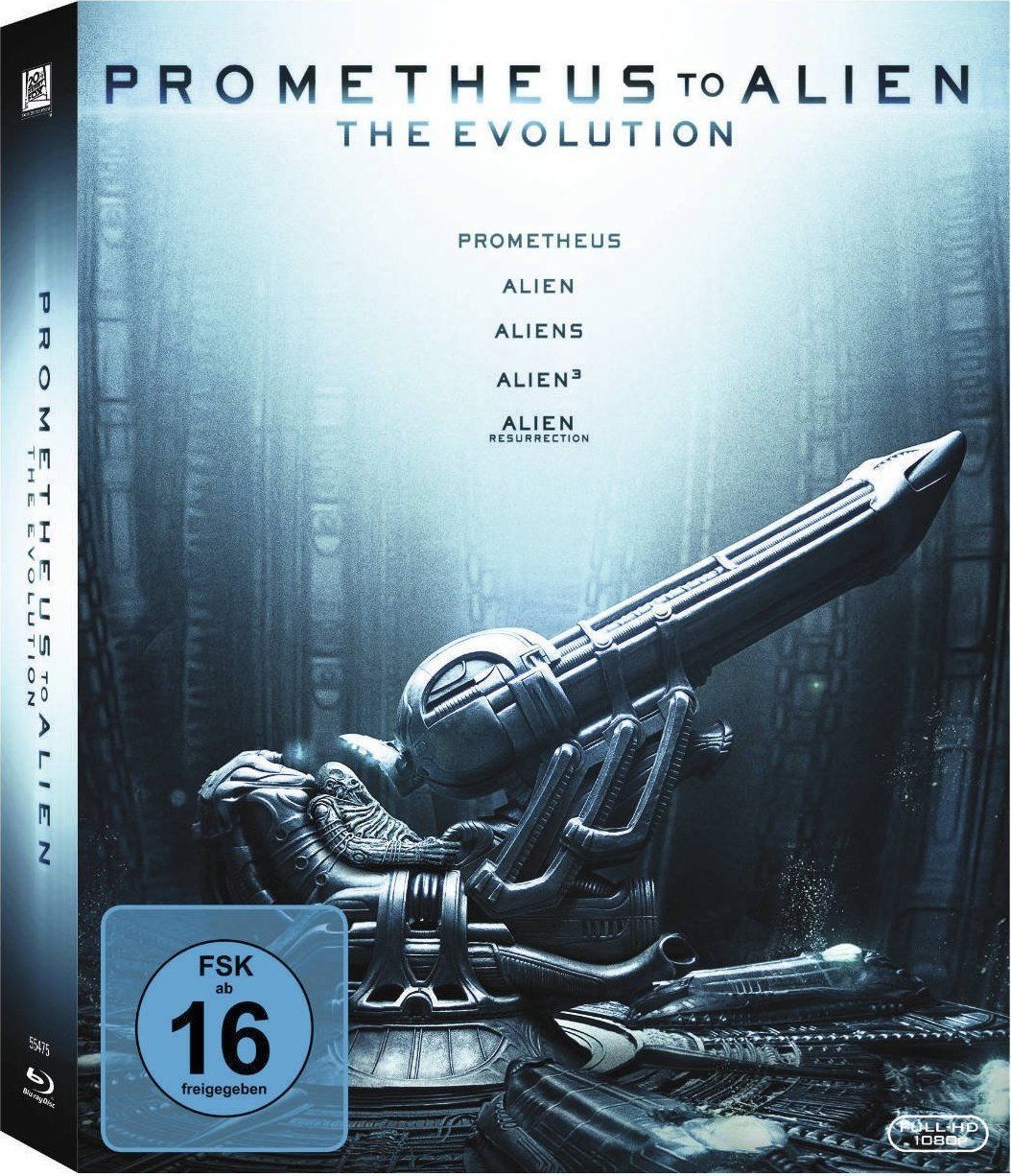 Tutti i DVDs: ALIEN Anthology + PROMETHEUS (1979-2012) Blu-ray-Collection – Usato da Volketswil venduto da cinephi1ia