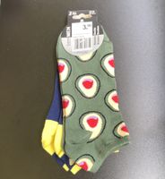 Herren Socken 2 Paar Avocado, Banane Grösse 43-46 neu