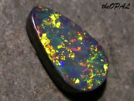 Edelsteine: theOPAL *** FEURIGE OPAL DUBLETTE 0,90ct *** – Neu und originalverpackt aus Ebnat-Kappel von theOPAL 4
