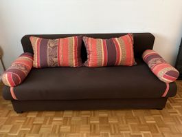 Sofa bed + topper