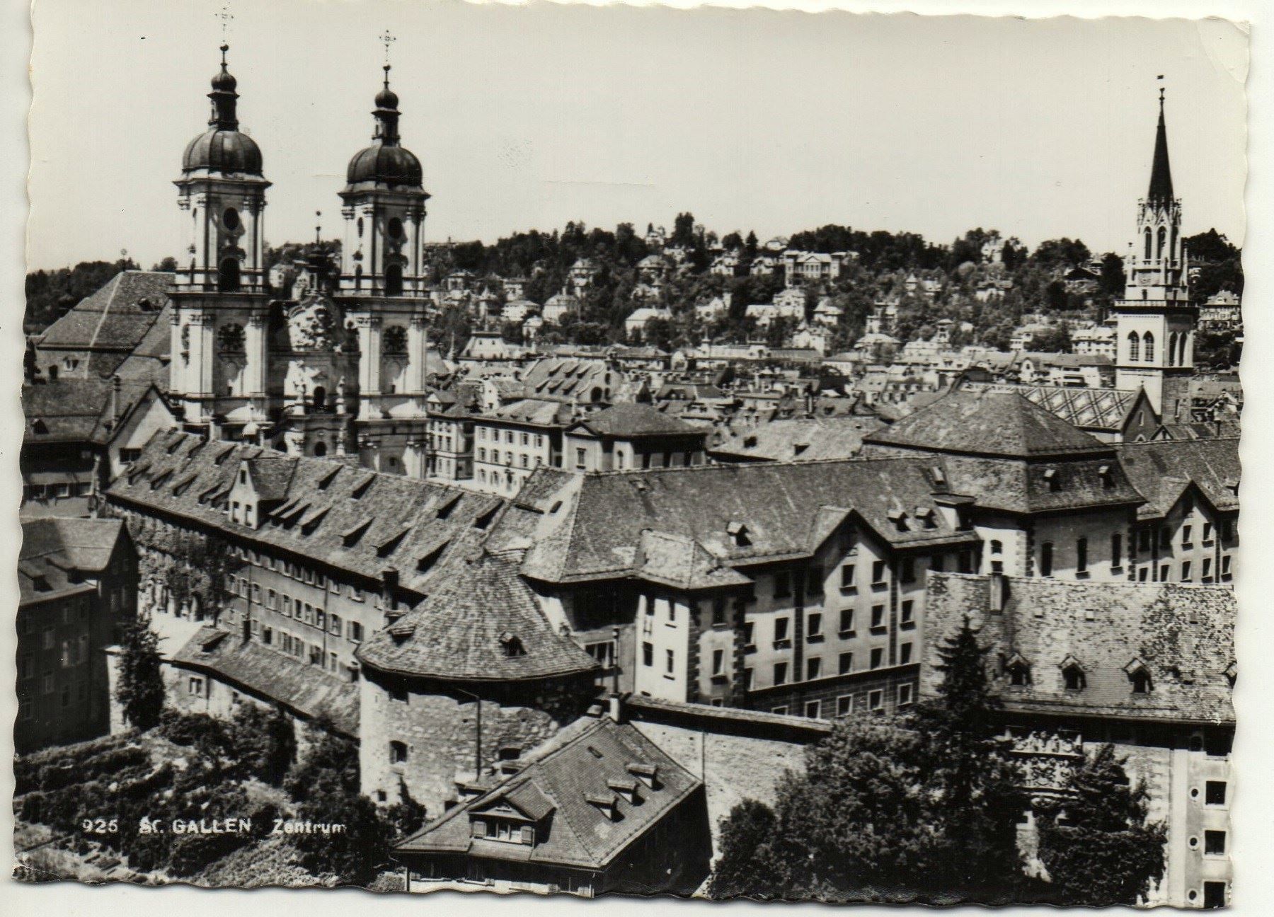 Cartoline postali: ST. GALLEN Zentrum – Usato da Jona venduto da philajona