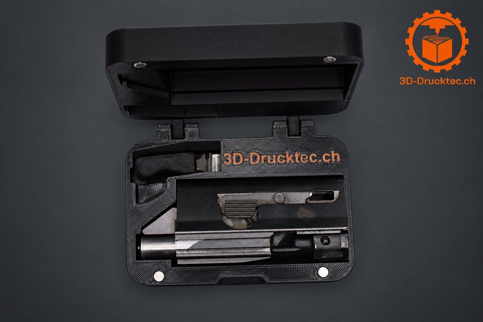 Armée suisse Tous les outils: Verschlussbox Sturmgewehr 90 – Neuf (Voir description) à Russikon par 3D-Drucktec 1