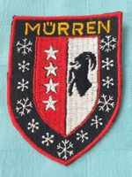 Vintage Badge Wappen MÜRREN ST. GALLER STICKEREI