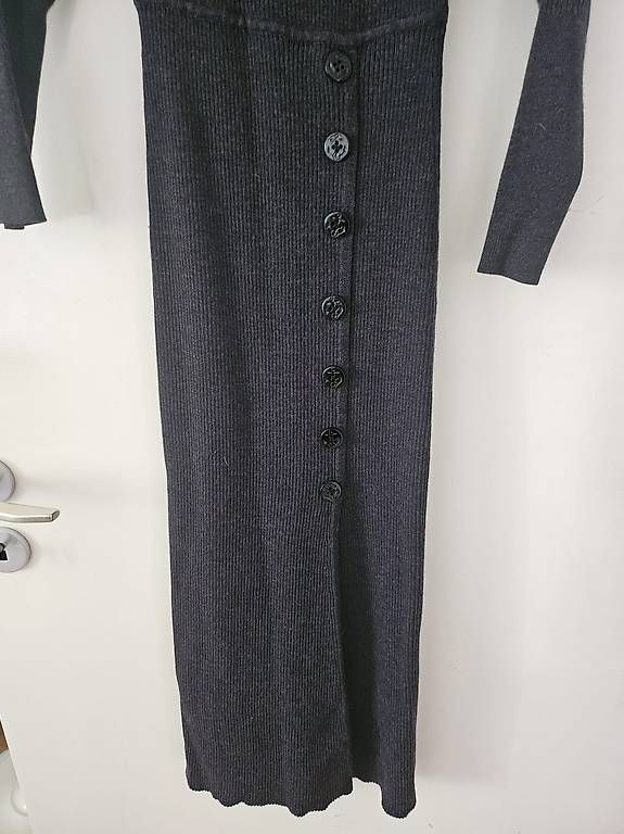 Sandro Vestiti: Wunderschönes Sandro Paris Strickkleid grau Gr. 34 – Usato da Buchs SG venduto da corapre 2