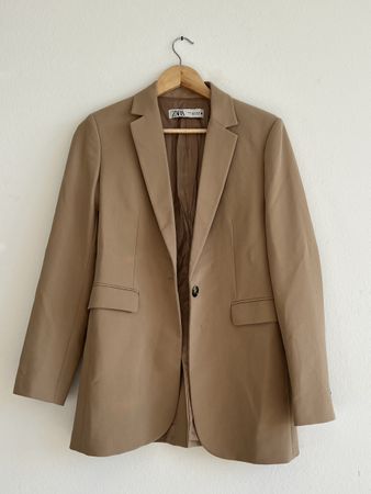 Damen Sakko Zara Beige Grösse M guter Zustand