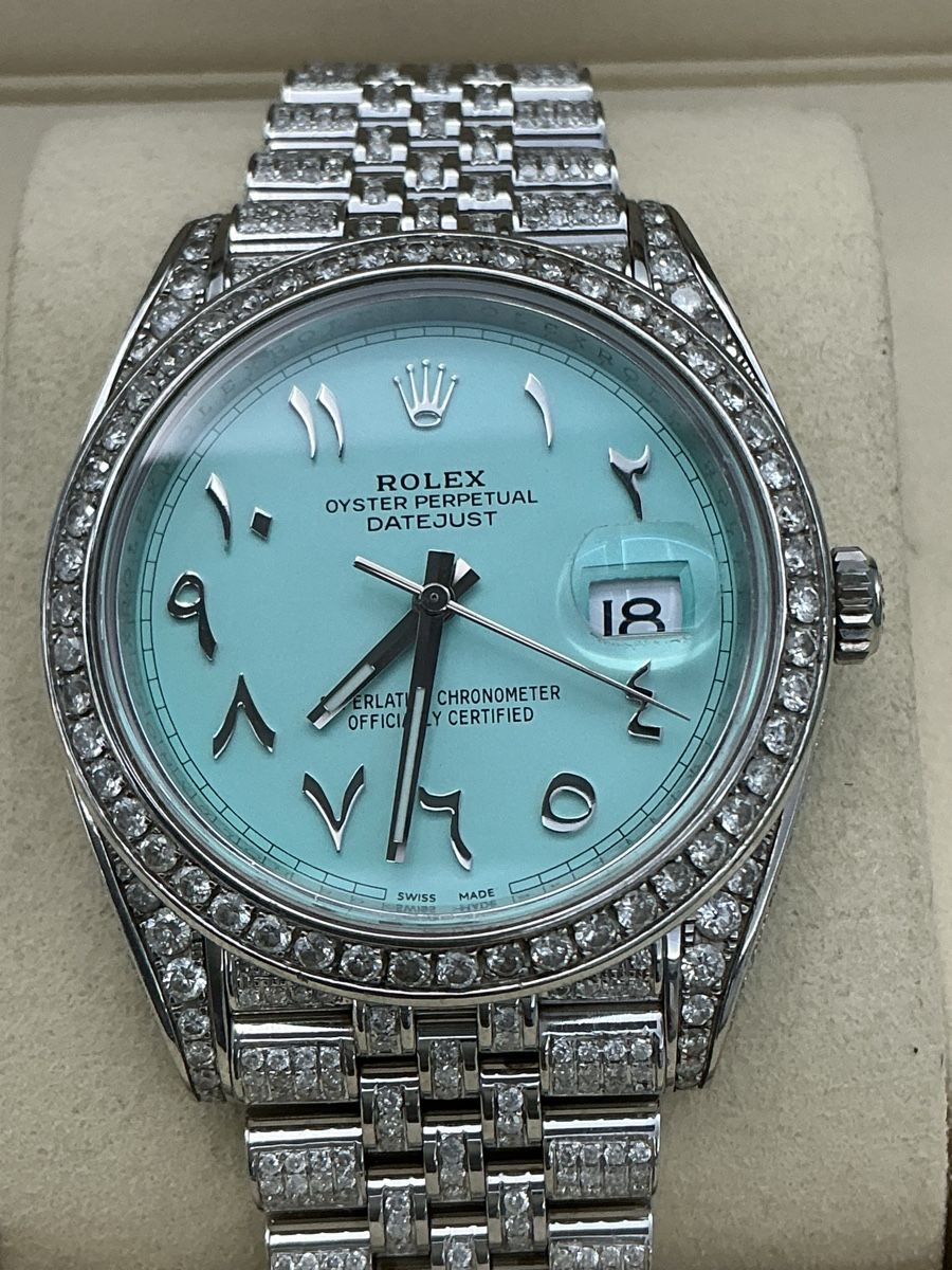 Rolex Orologi: Rolex Datejust 41 Ref. 126300 Fullset 2024 Besat – Usato da Zürich venduto da watchdealer-24 2