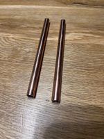 Strohhalm Trinkhalm kupfer massiv 15cm