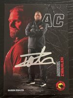 Michel Zwahlen Autogrammkarte Saison 2024/25 SCB