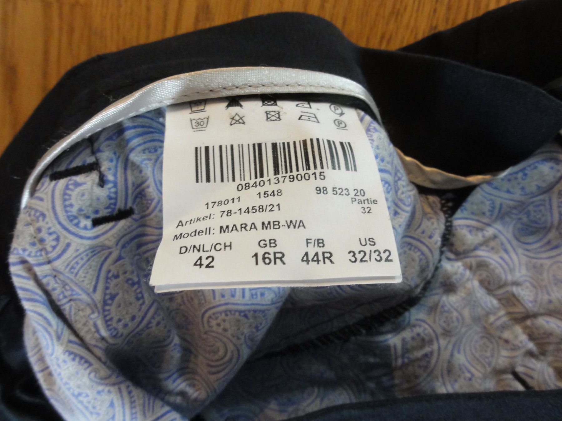 Brax Hosen: Hose Brax, Gr. 42, neu! – Neu und originalverpackt aus Riedholz von Taweva 2