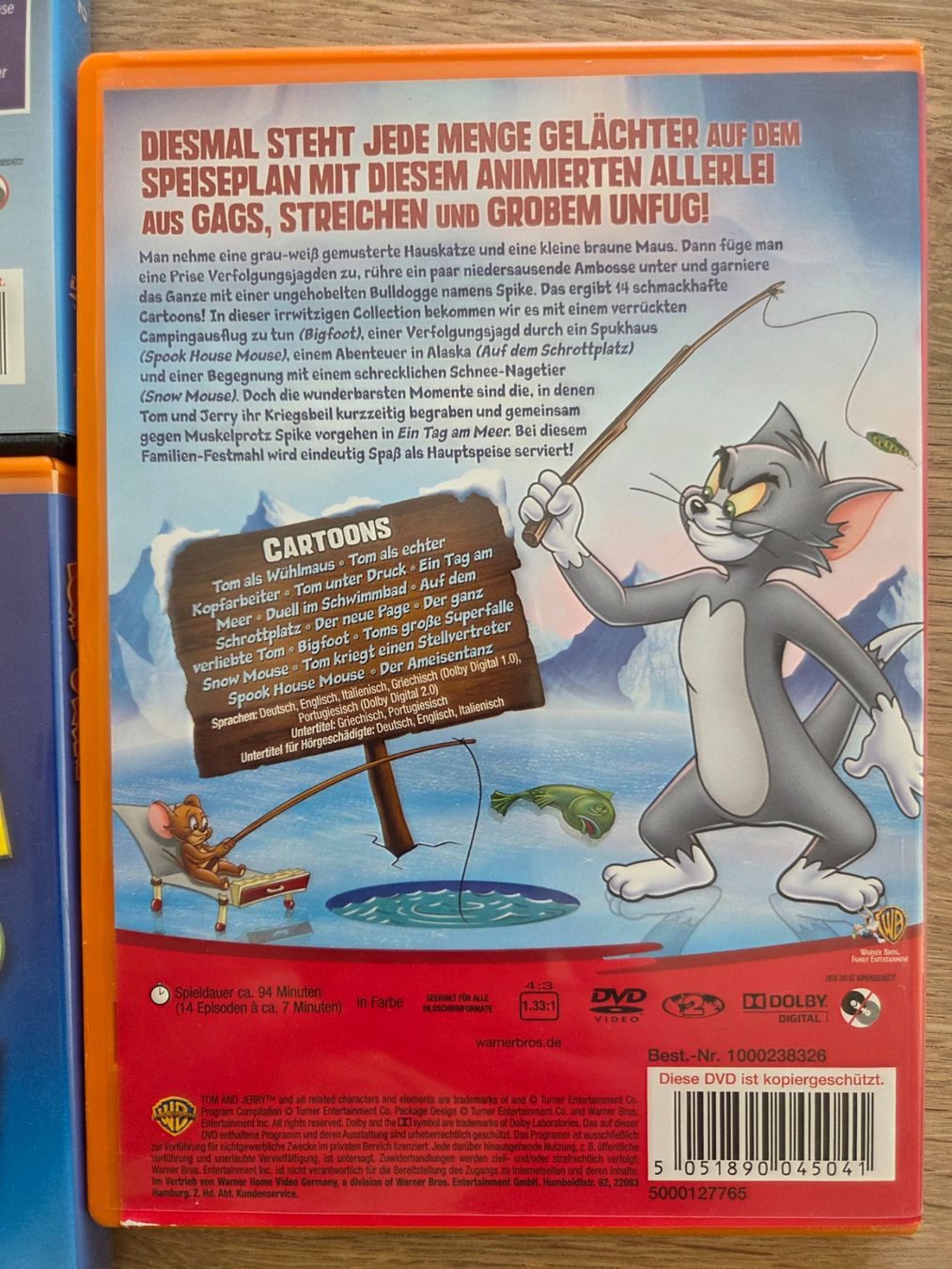 Alle DVDs: Tom & Jerry DVD Sammlung - Grösste Abenteuer – Gebraucht aus Läufelfingen von maparon 5