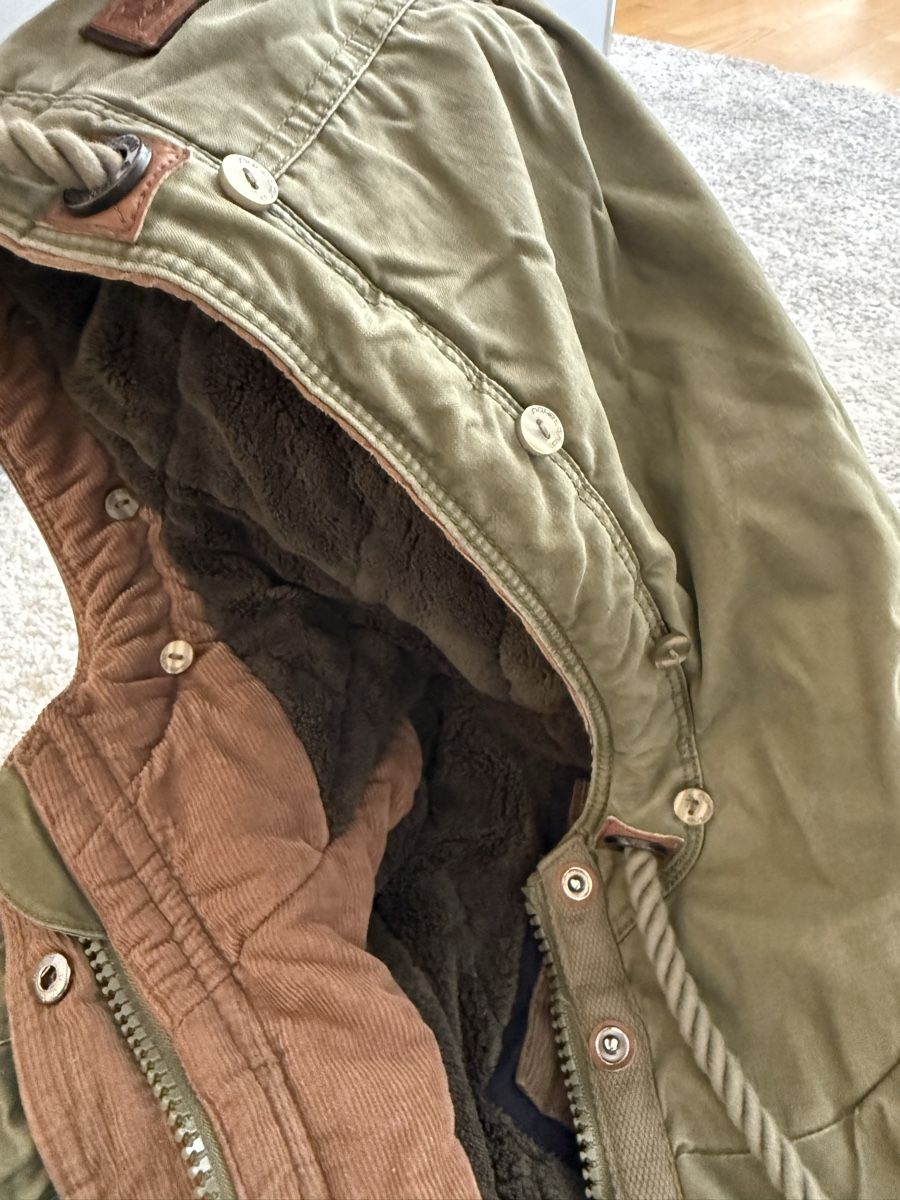 Naketano Cappotti: NAKETANO Parker Winter Jacke Mantel S – Usato da Bern venduto da Prelovedbyk 5