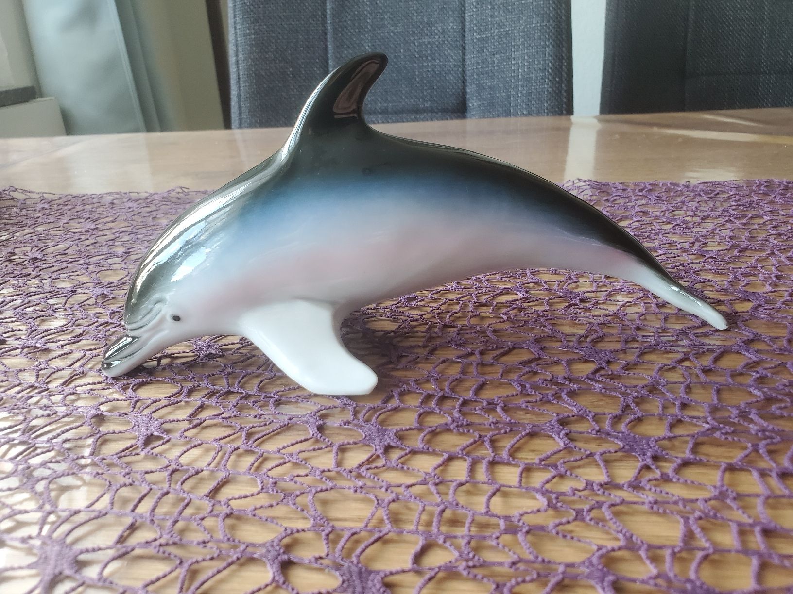 Statuette: Gräfenthal Porzellan Delfin – Usato da Frauenfeld venduto da BeneFull 1