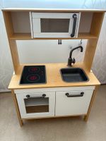 Kinderküche aus Holz mit Herd und Spüle gebraucht