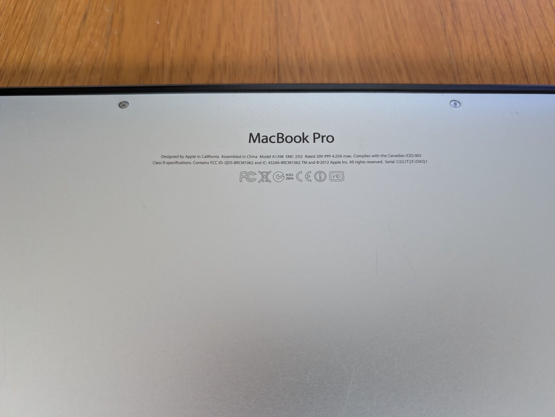 Apple Notebook: Apple MacBook Pro 15 Retina Mid 2012 SSD i7 GeForce Office – Usato da Meyrin venduto da pc1parts 8