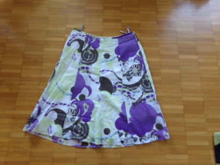 Damen Jupe grün violett Gr. 40  GERRY WEBER