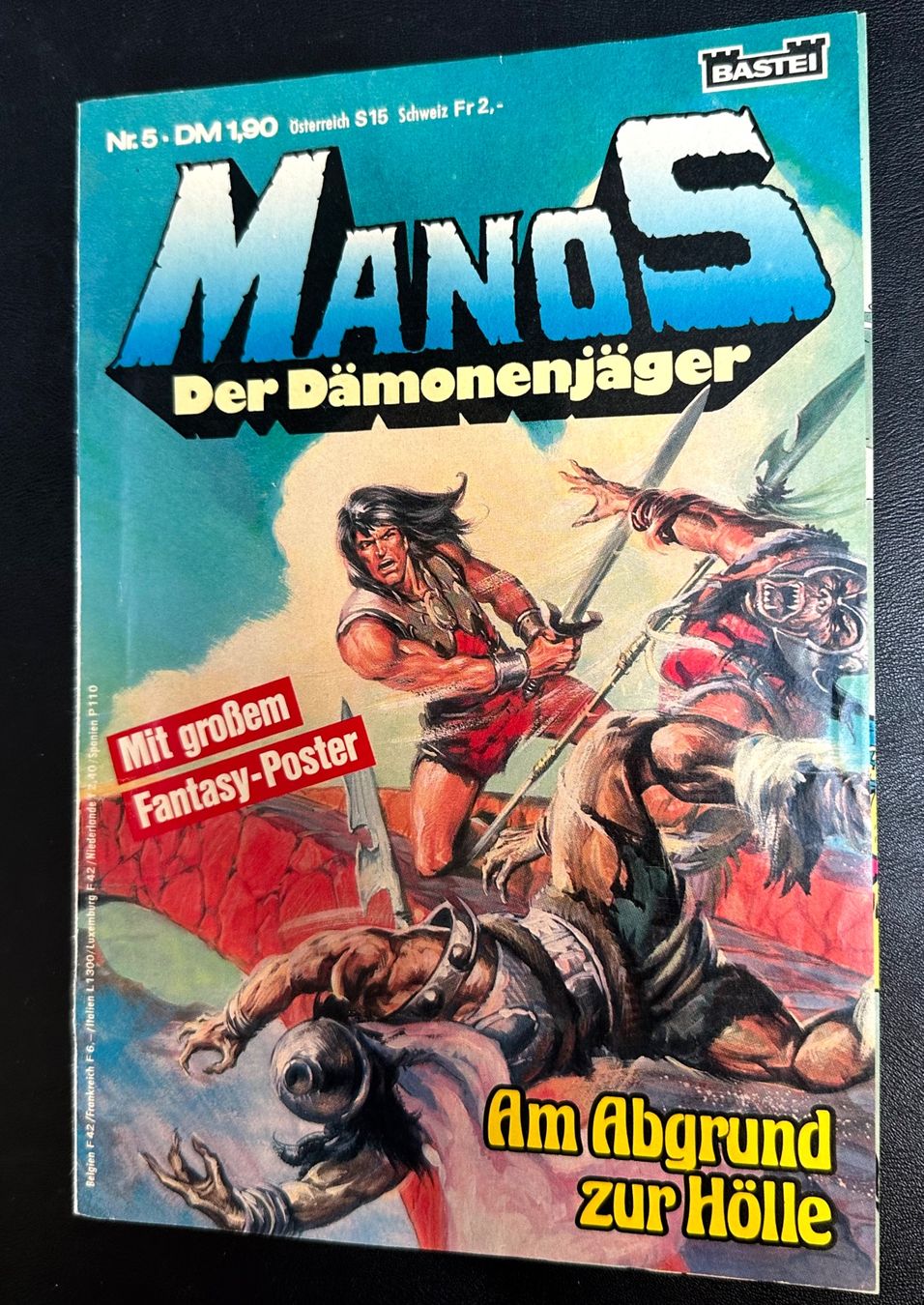 Comics: Manos der Dämonenjäger Nr. 5, hunderteComics eingestellt – Gebraucht aus Seltisberg von quadartswiss