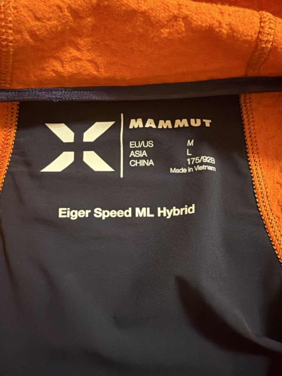 Mammut Giacche: Mammut Eiger Speed ML Hybrid Jacke  – Nuovo e nell'imballaggio originale da Sisseln AG venduto da Gommibaerli87 1